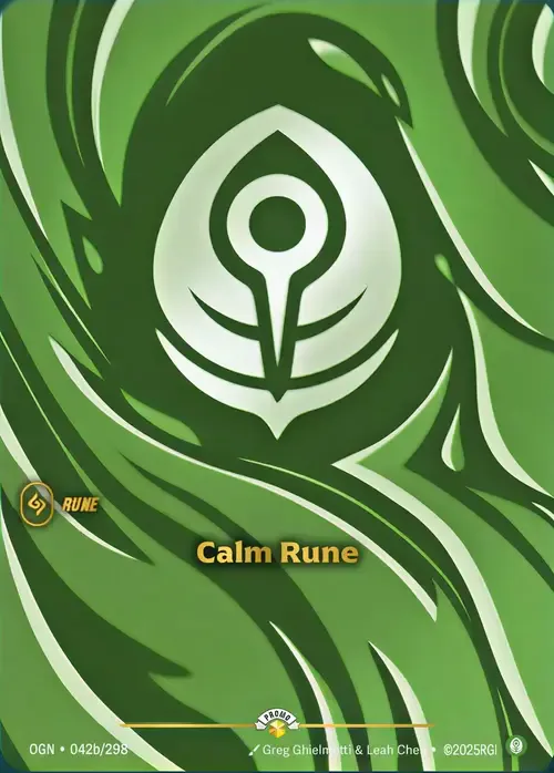 Calm Rune