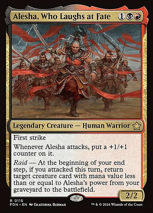 Alesha, Who Laughs at Fate