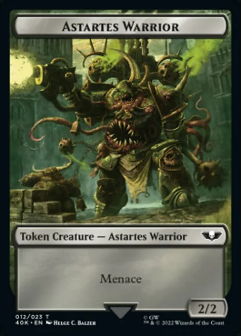 Astartes Warrior // Plaguebearer of Nurgle