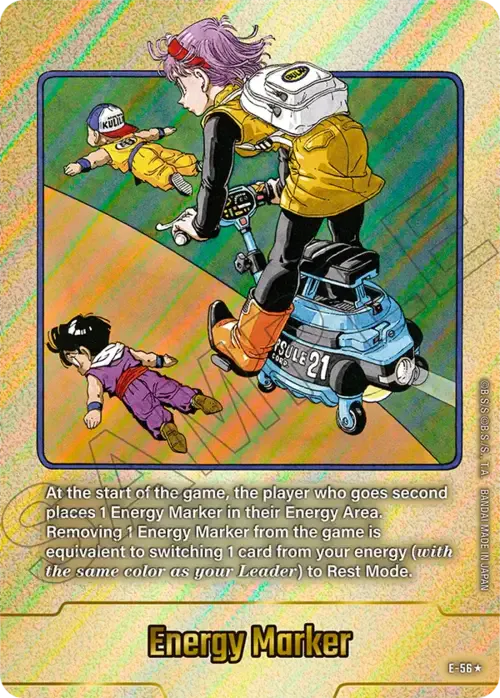 "Gohan, Krillin & Bulma" Energy Marker