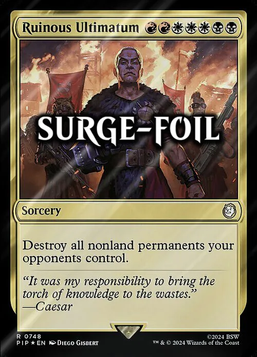 Ruinous Ultimatum