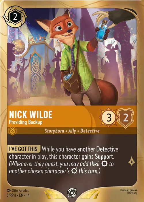 Nick Wilde - Providing Backup