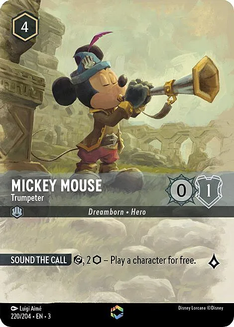 Mickey Mouse -Trumpeter