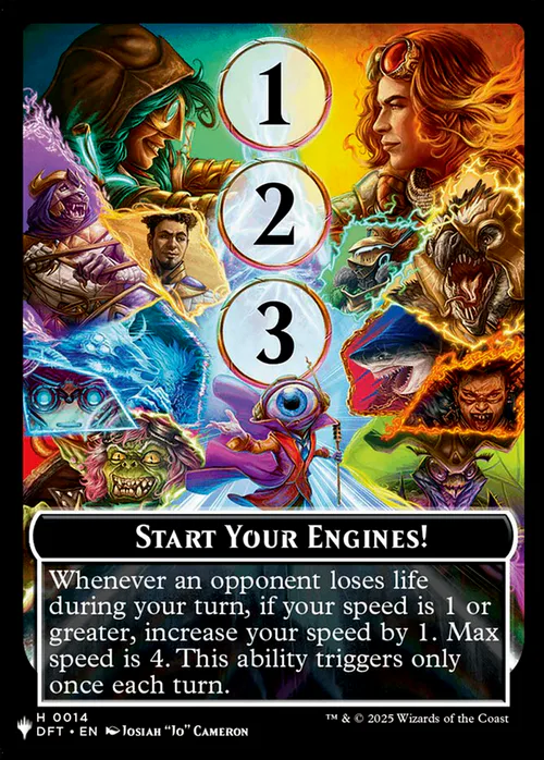 Start Your Engines! // Max Speed