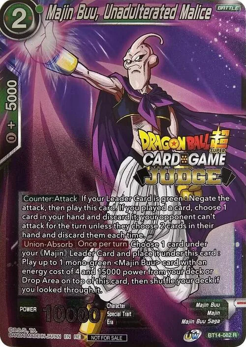 Majin Buu, Unadulterated Malice