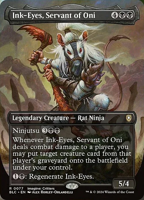 Ink-Eyes, Servant of Oni