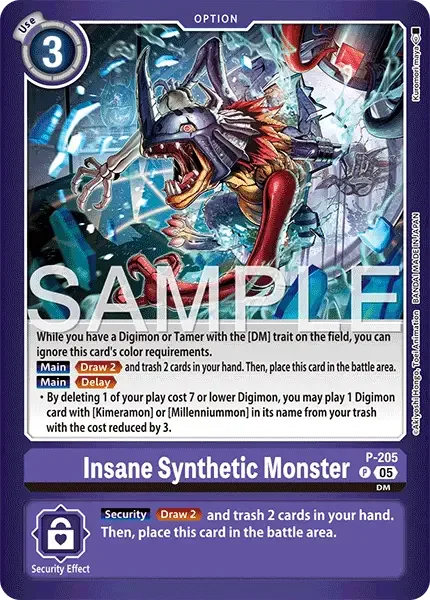 Insane Synthetic Monster