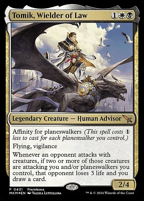 Tomik, Wielder of Law