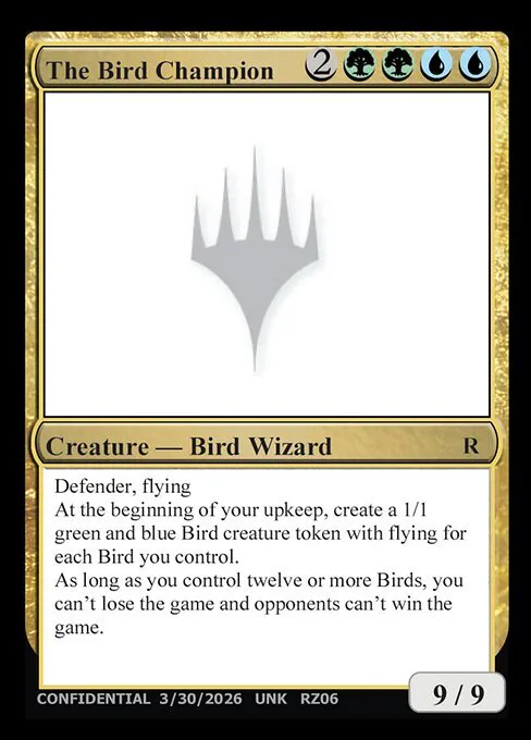 The Bird Champion