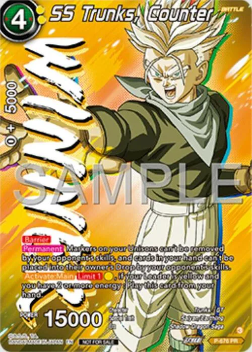SS Trunks, Counter
