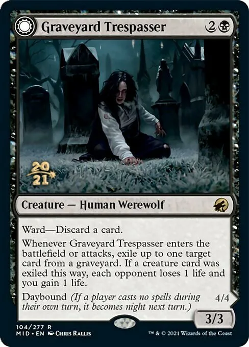 Graveyard Trespasser // Graveyard Glutton