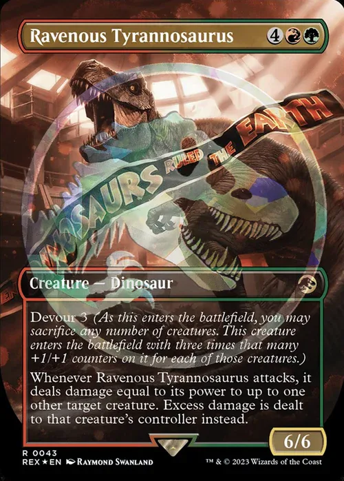 Ravenous Tyrannosaurus