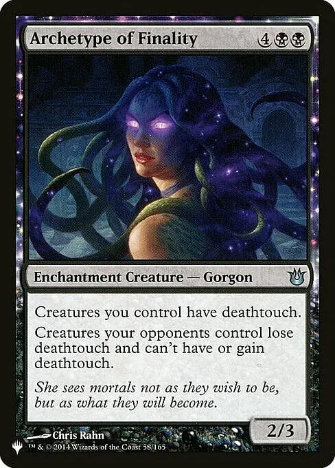 Archetype of Finality