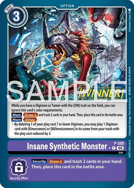 Insane Synthetic Monster