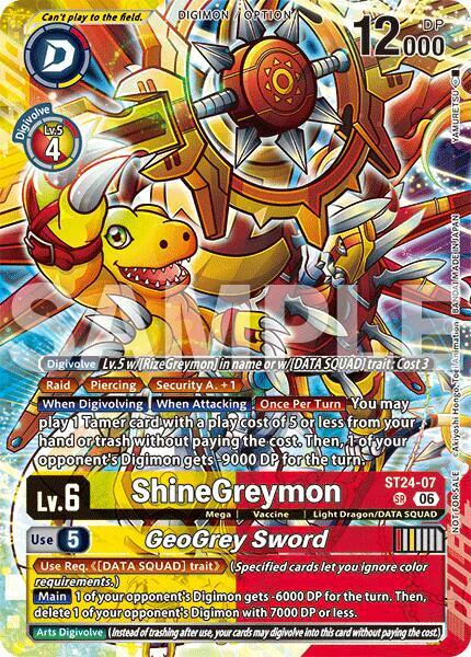 ShineGreymon // GeoGrey Sword