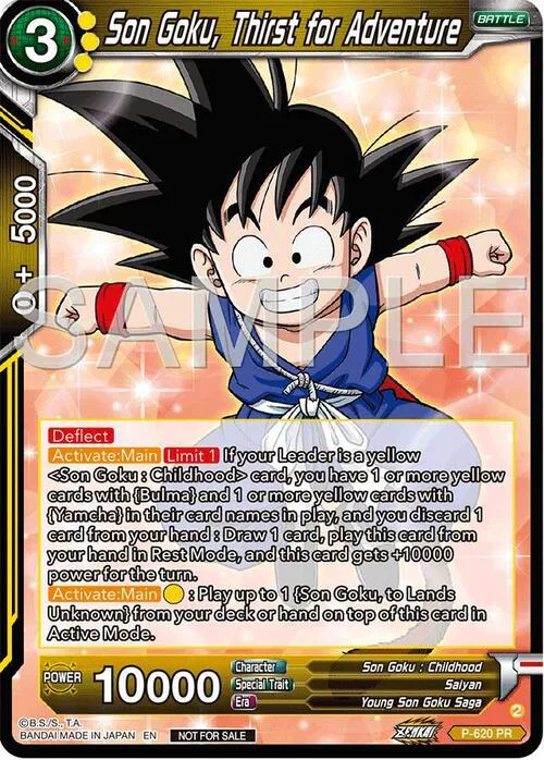 Son Goku, Thirst for Adventure