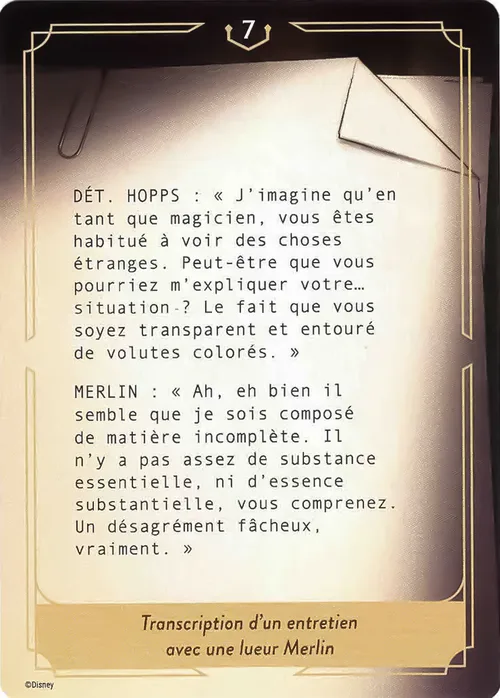 Whispers in the Well - Case Files Lore Card