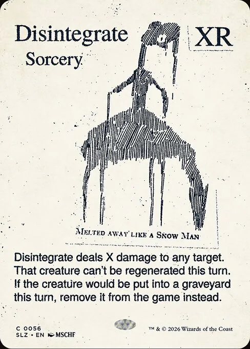 Disintegrate