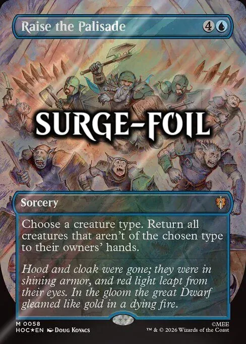 Raise the Palisade