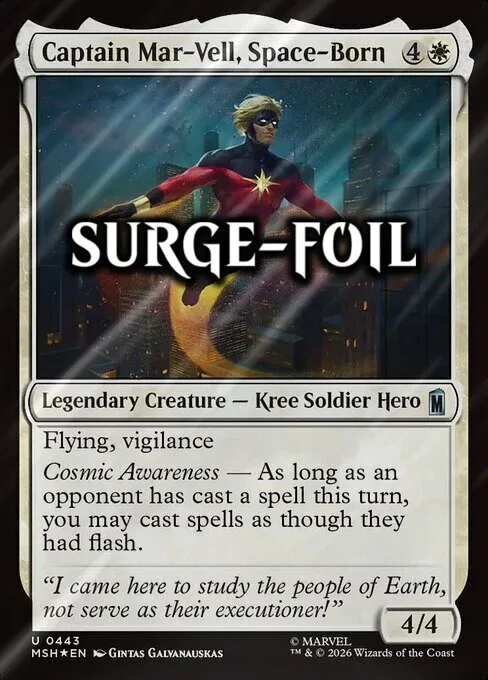 Captain Mar-Vell, Space-Born