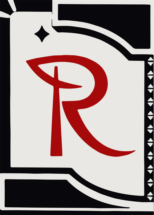 An Encyclopedia of Magic Face Card "R"