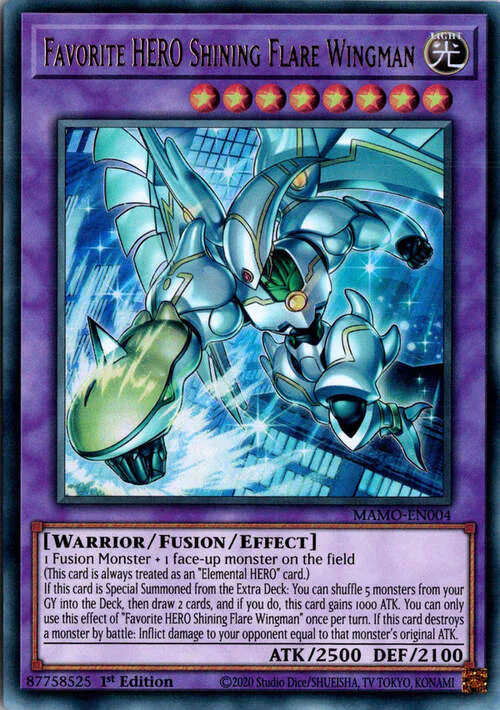Favorite HERO Shining Flare Wingman