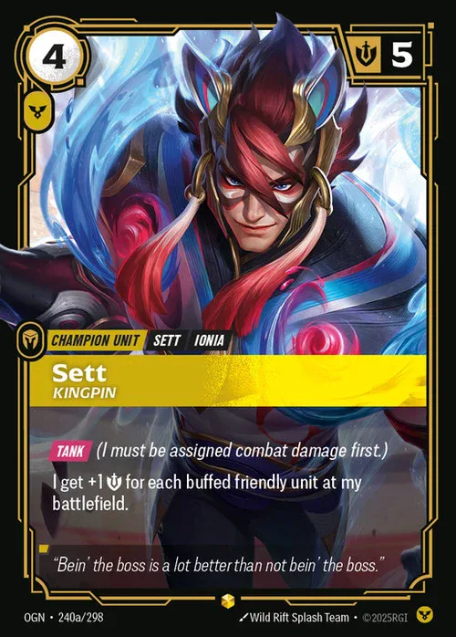 Sett - Kingpin