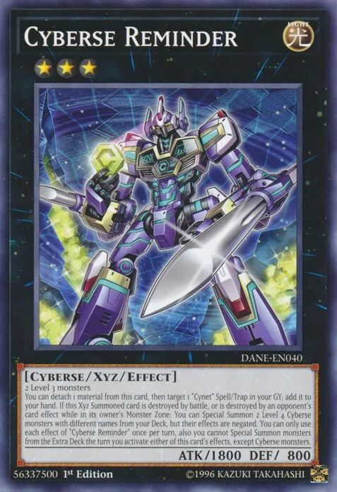 Cyberse Reminder