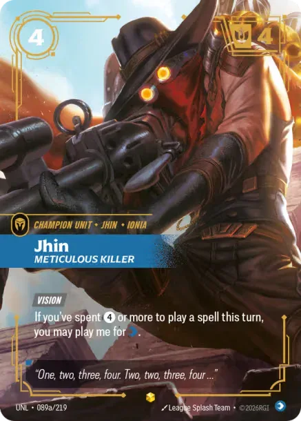 Jhin - Meticulous Killer