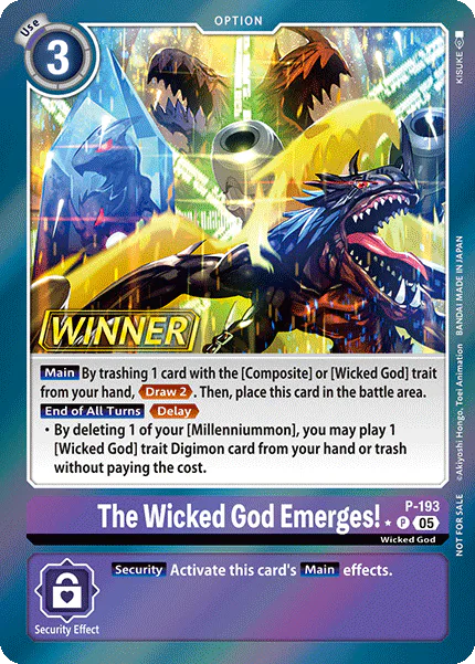 The Wicked God Emerges!