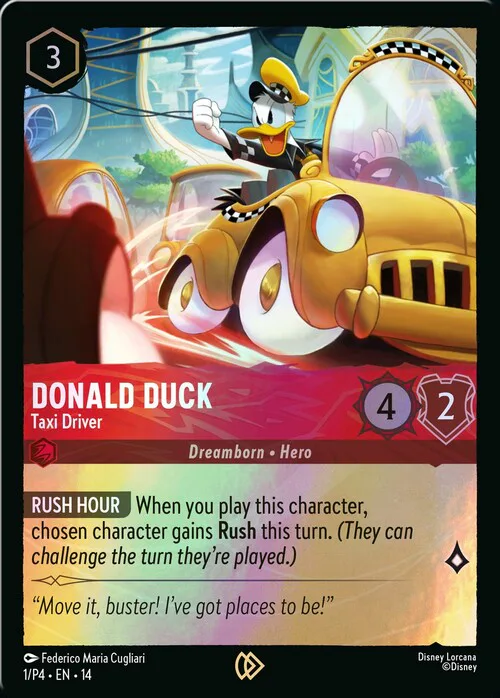 Donald Duck - Taxi Driver