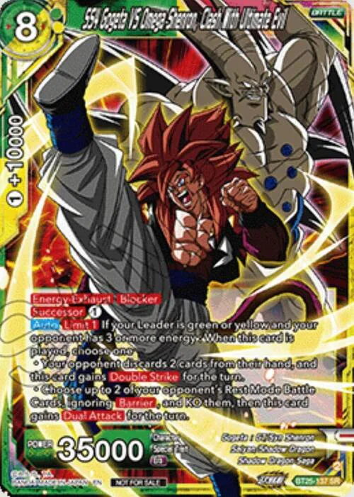 SS4 Gogeta VS Omega Shenron, Clash With Ultimate Evil