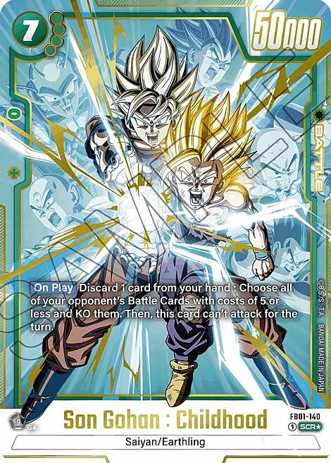 Son Gohan : Childhood