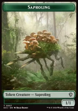 Saproling // The Monarch