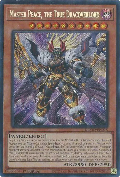 Master Peace, the True Dracoverlord
