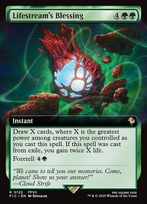 Lifestream's Blessing