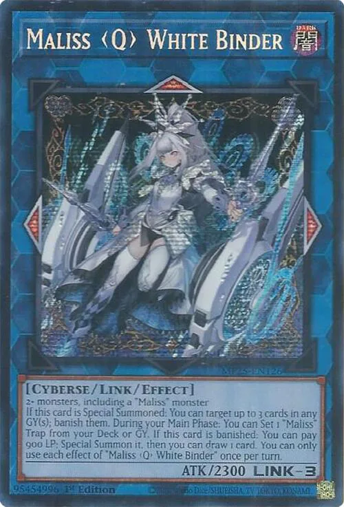 Maliss Q White Binder