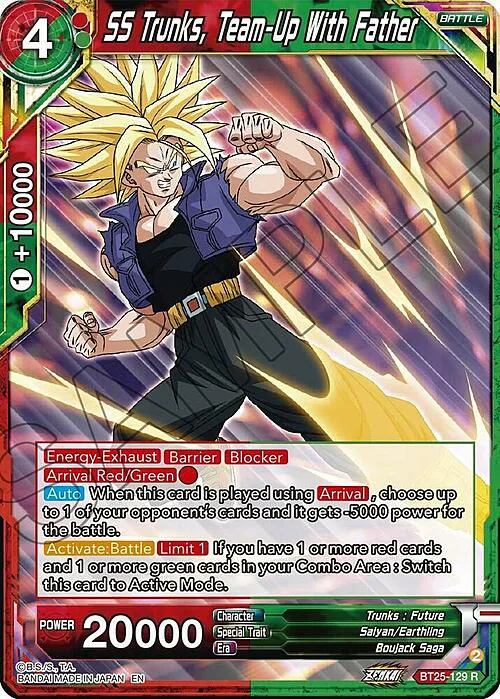 SS Trunks, Team-Up With Father