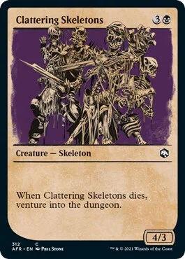Clattering Skeletons