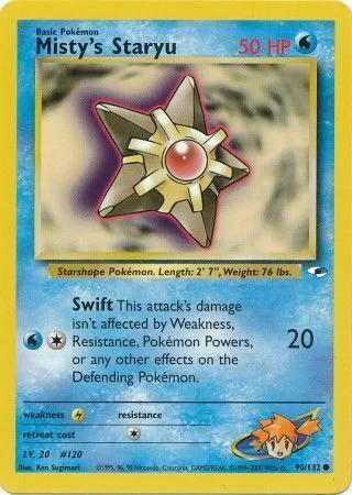 Misty's Staryu Lv.20
