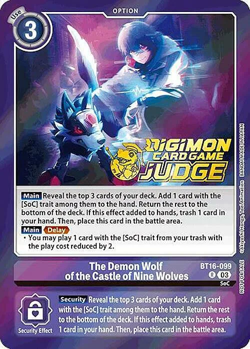 The Demon Wolf of the Castle of Nine Wolves