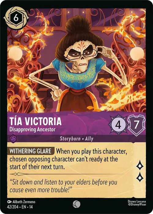 Tía Victoria - Disapproving Ancestor