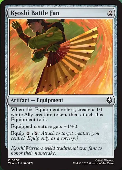 Kyoshi Battle Fan