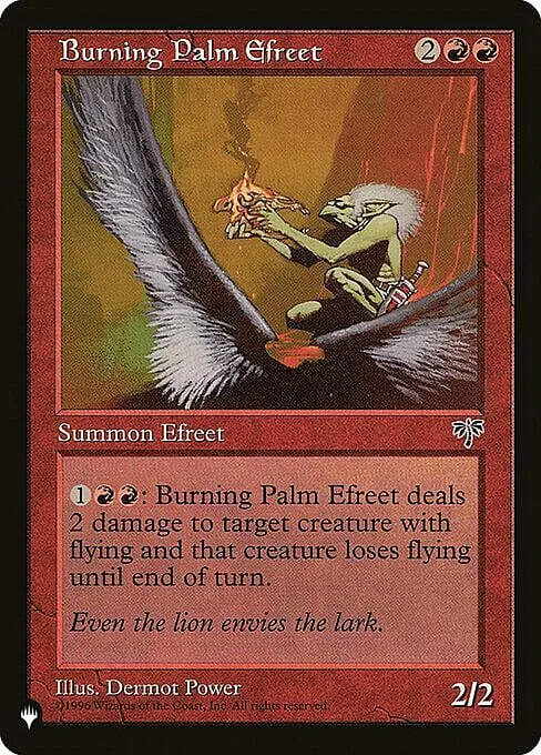Burning Palm Efreet