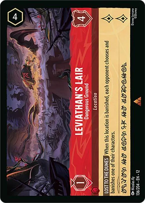 Leviathans Lair - Dangerous Ground