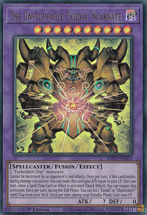 The Unstoppable Exodia Incarnate
