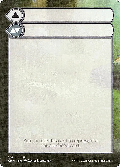 Double-Faced Helper Card