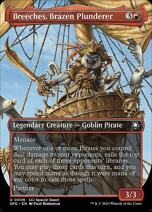 Breeches, Brazen Plunderer