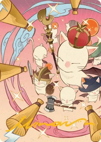Art Series: Summon: Good King Mog XII