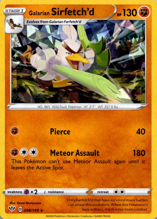 Galarian Sirfetch'd
